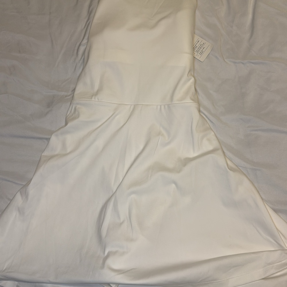 Elegant White Women's Dress
